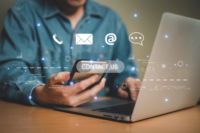 Invullen e mailadres geen instemming voor verdere communicatie per mail
